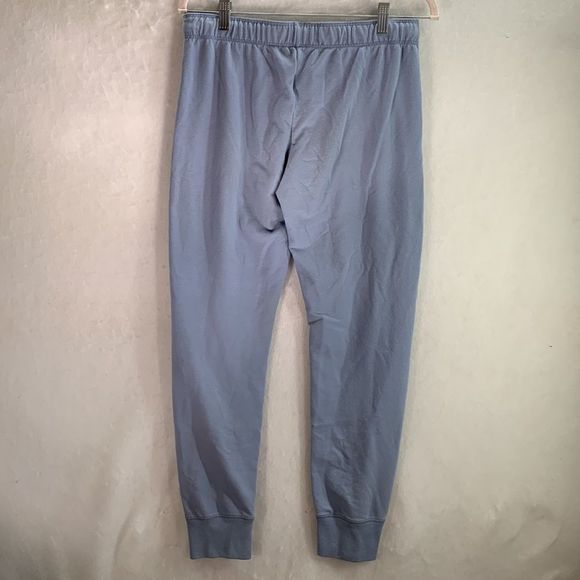 Victoria’s Secret PINK blue joggers size medium stretch embroidered logo - Picture 2 of 6